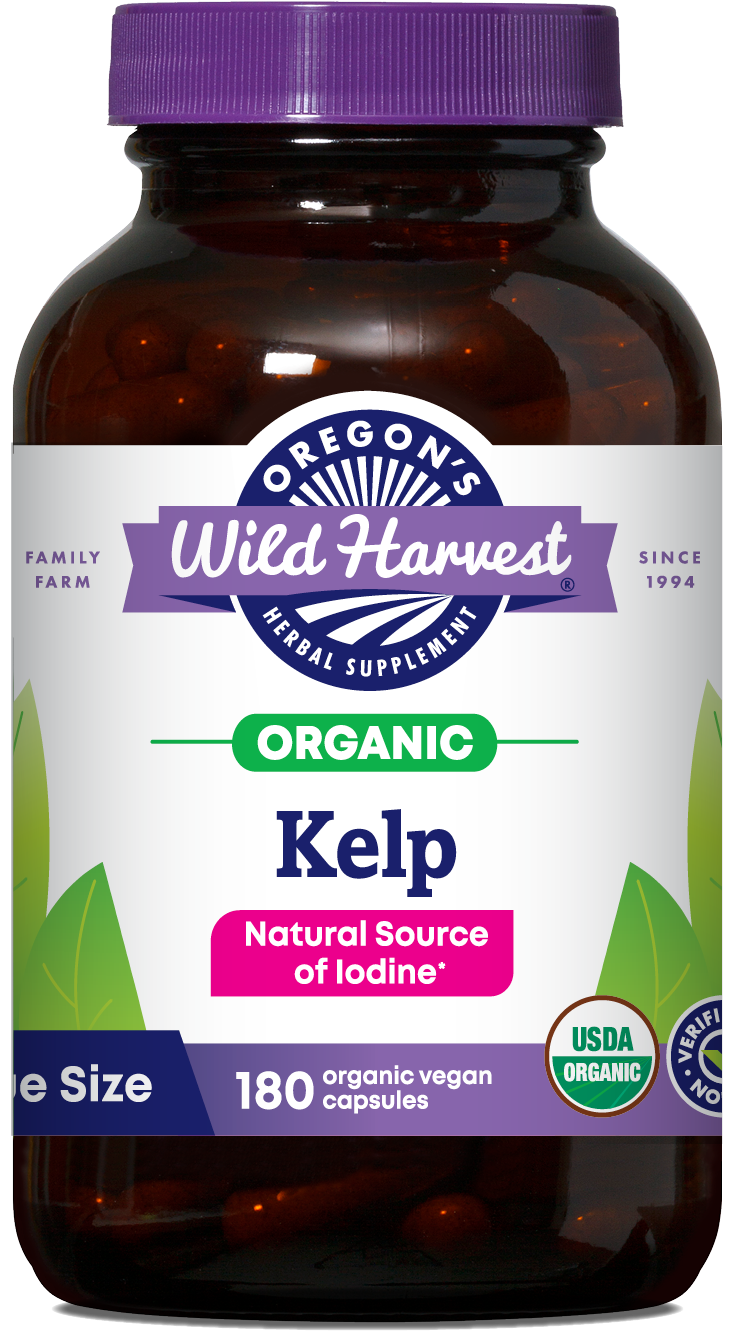 Kelp 180ct Capsules – Oregon's Wild Harvest