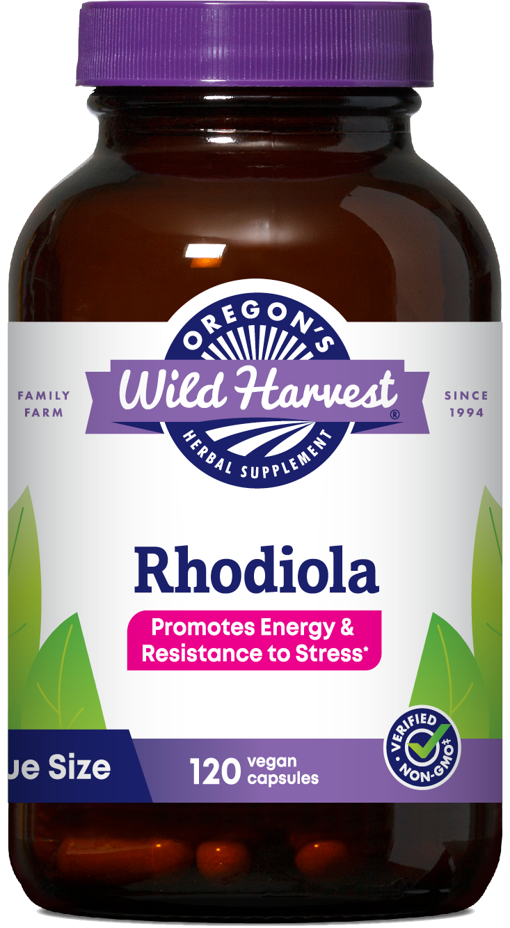 Rhodiola 120ct Capsules | Oregon's Wild Harvest