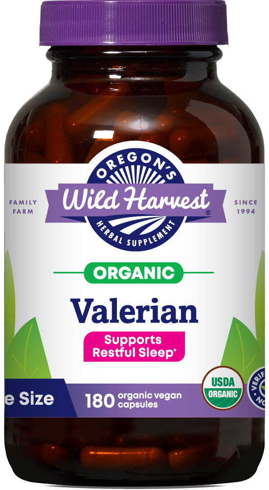 Organic Valerian Root Cut & Sifted - Natural Sleep & Rest Support
