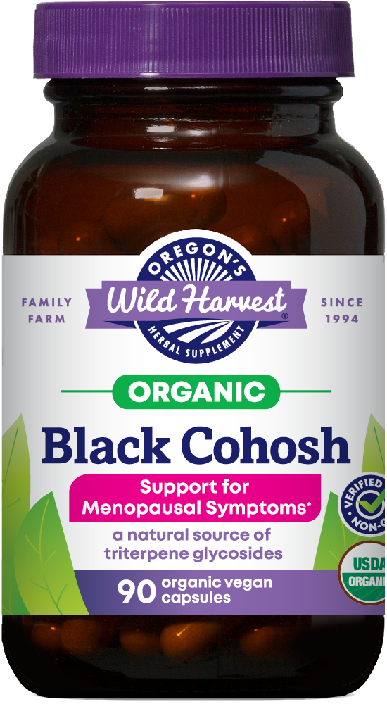 Organic Black Cohosh Capsules | Oregon's Wild Harvest