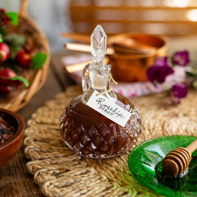 Back-to-School Herbal Care: Rose Hip Syrup Recipe for Hydration & Immunity, by Kami McBride