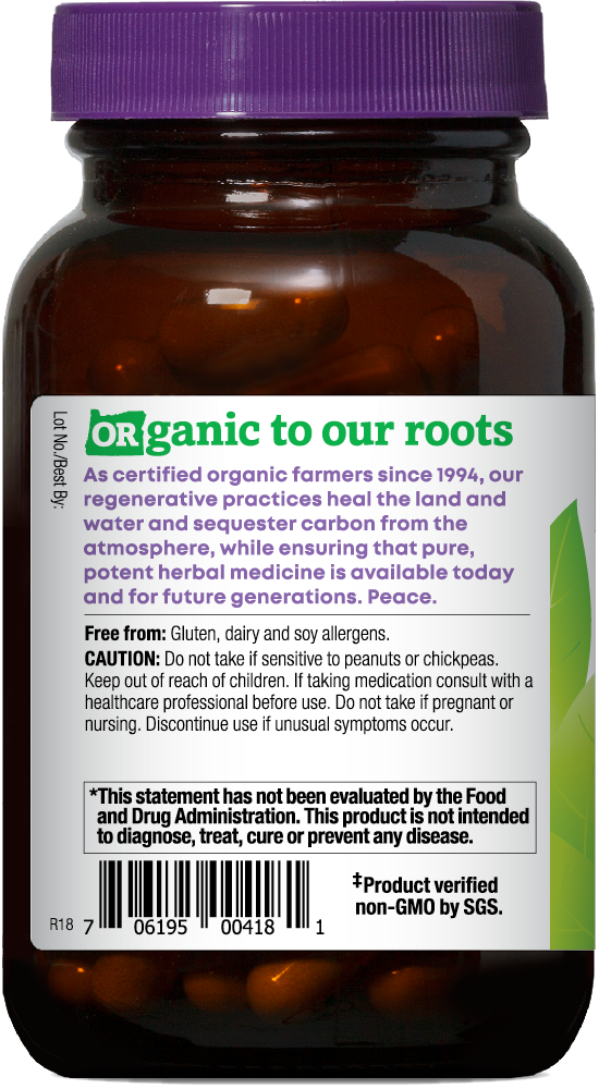 Organic Astragalus Capsules | Oregon's Wild Harvest