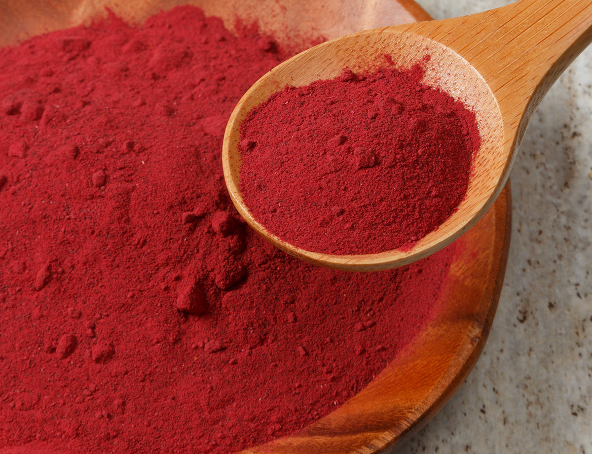 Natural Beet Root Powder – Organic Dried Dehydrated Ceylon Flour, Pure Beta Vulgaris