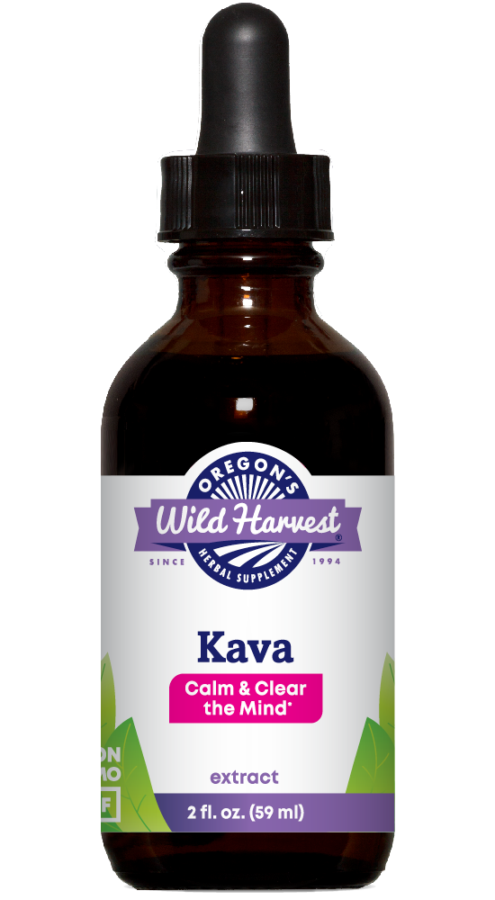 Kava 2oz extract bottle front