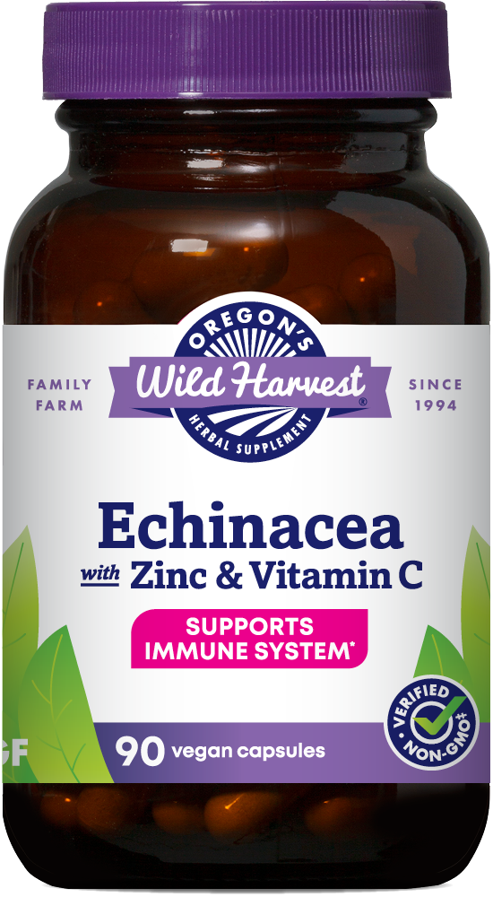 Echinacea with Zinc & Vitamin C Capsules