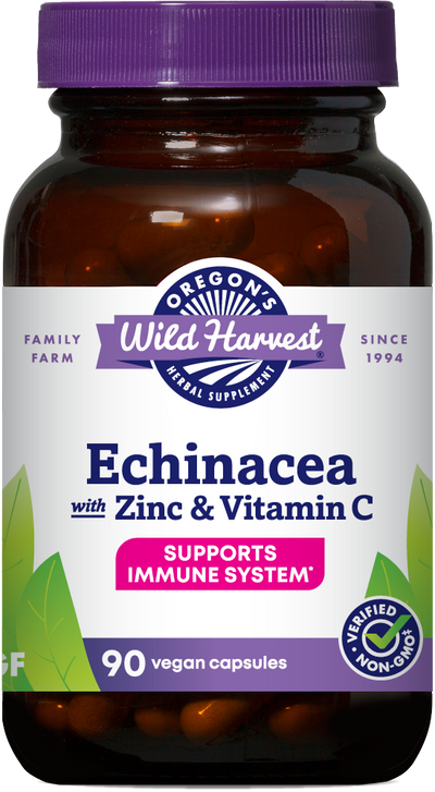 Echinacea with Zinc & Vitamin C Capsules