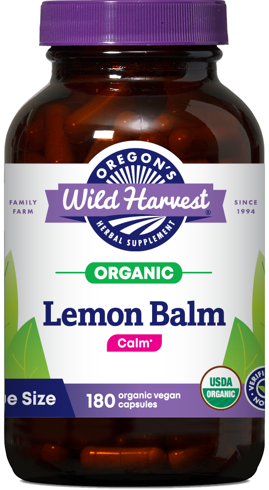Lemon Balm 180ct Capsules