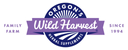 Oregon's WIld Harvest Herbal Supplements Logo Family Farm Since 1994