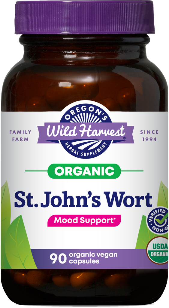 st john's wort herbicide control St. Johns Wort | Organic | 90 caps