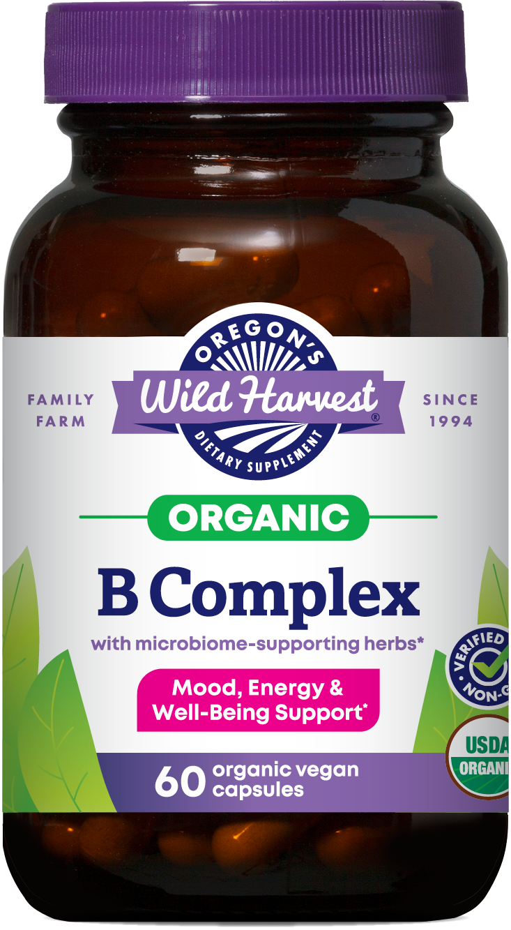 B Complex Capsules – Oregon's Wild Harvest