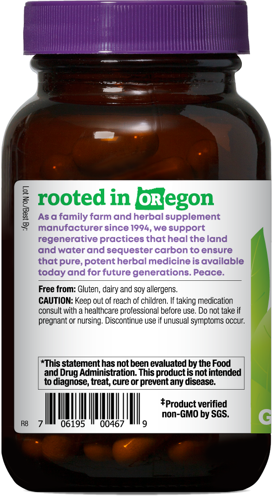 American Ginseng Capsules | Oregon's Wild Harvest