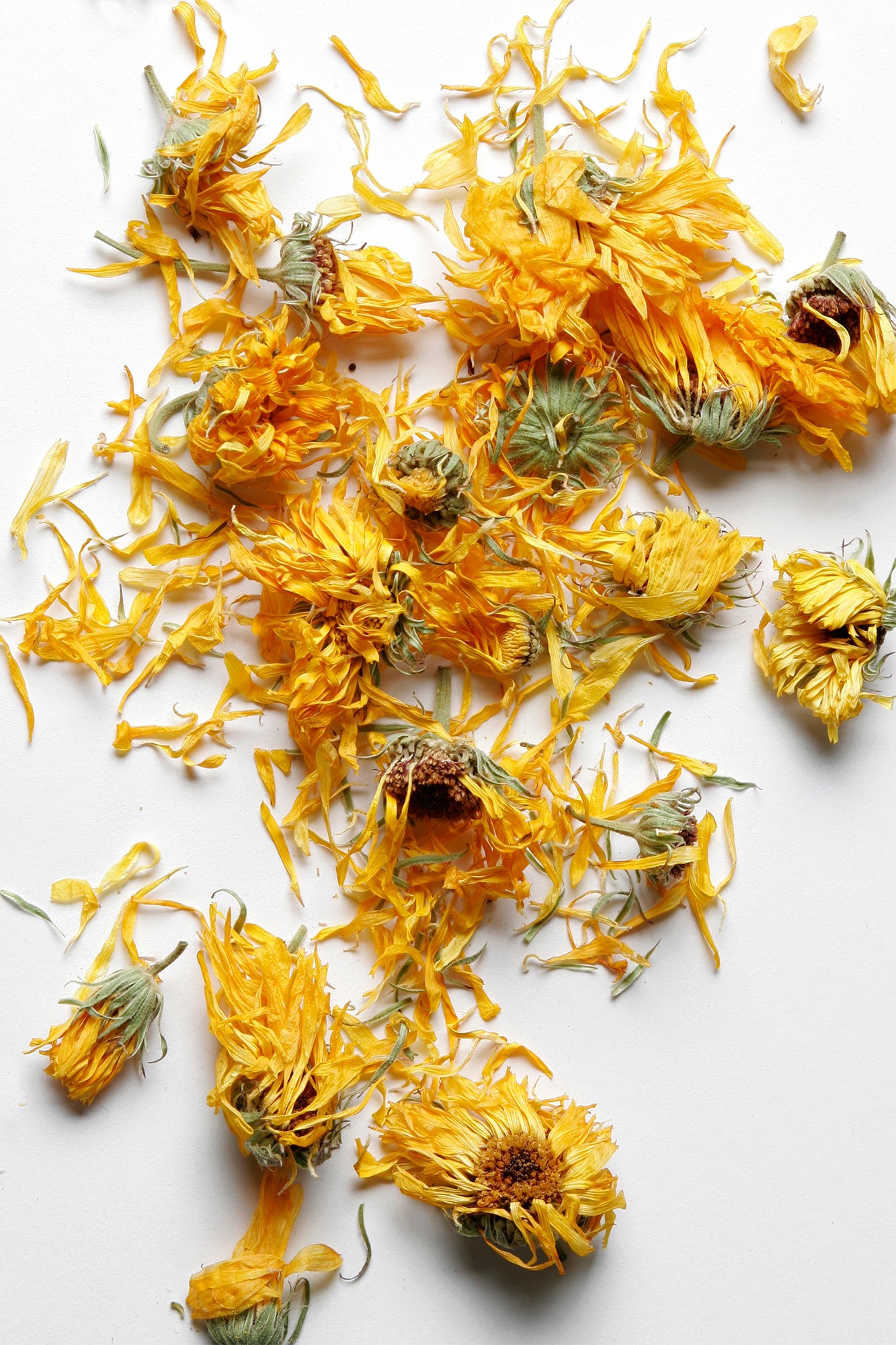 Calendula organic dried flower whole styled