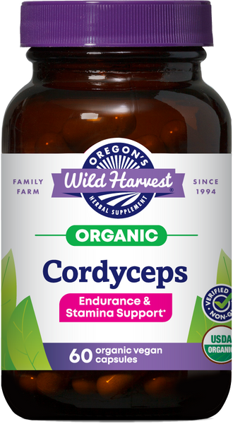 Organic Cordyceps Capsules | Oregon's Wild Harvest