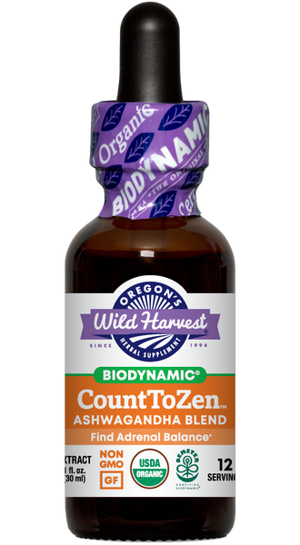 CountToZen™, Biodynamic Herbal Tonic 1 oz – Oregon's Wild Harvest
