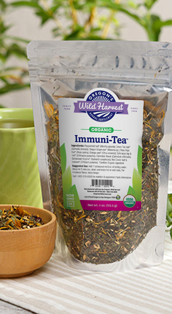 Immuni-Tea organic- 4oz bag styled