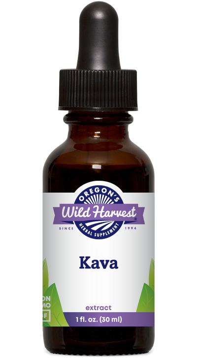 Kava 1oz extract bottle front