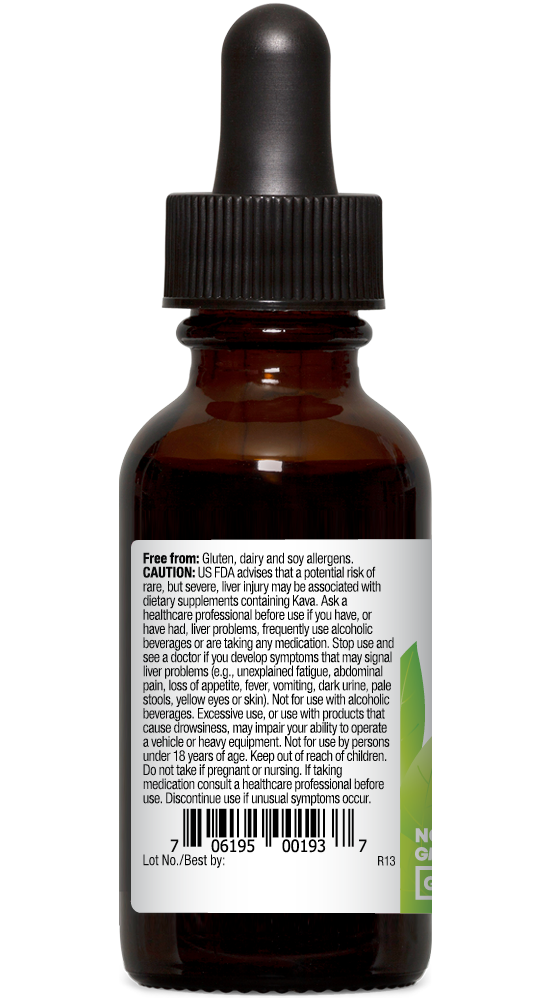 Kava 1oz extract bottle left