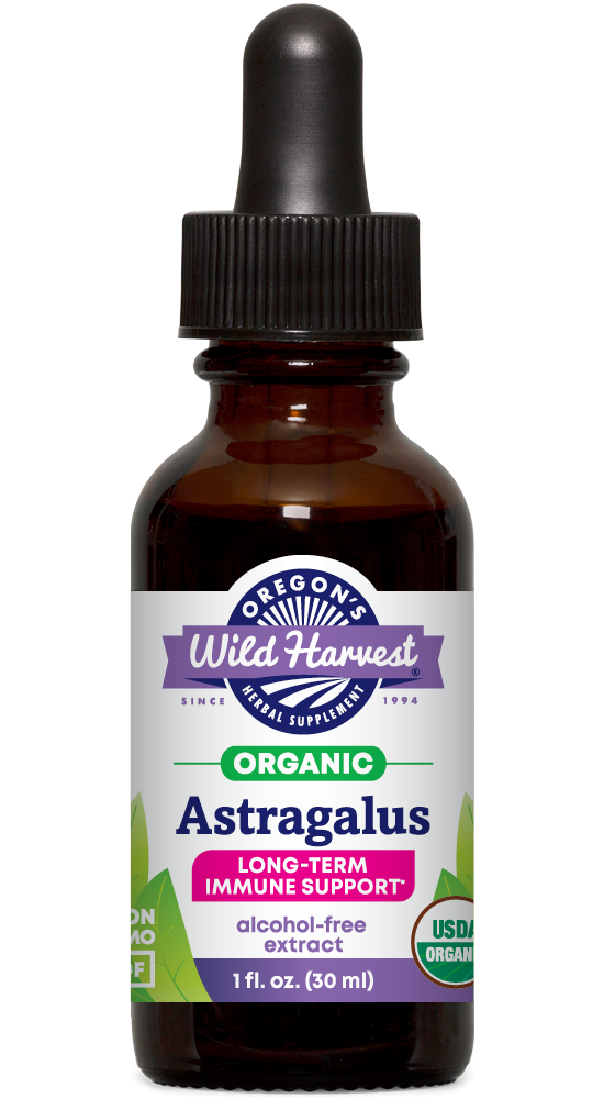Astragalus, Organic Alcohol-free