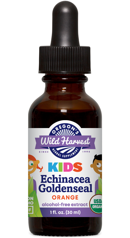 KIDS Echinacea Goldenseal, Organic, Alcohol-Free