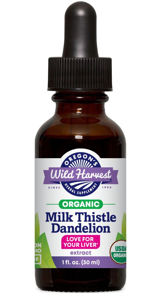 Milk Thistle Dandelion, Organic Extract
