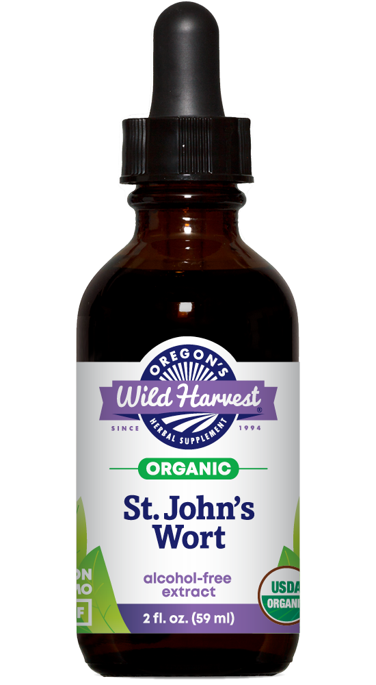 St. John's Wort Extract 2 oz | Organic Alcohol-free