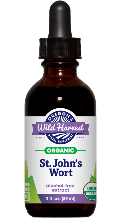 St. John's Wort Extract 2 oz | Organic Alcohol-free