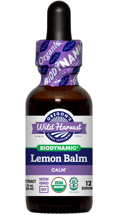 Lemon Balm, Biodynamic Herbal Tonic 1 oz