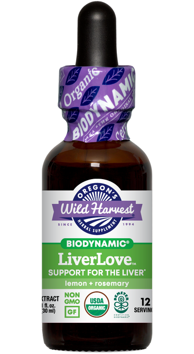 LiverLove™, Biodynamic Herbal Tonic 1 oz