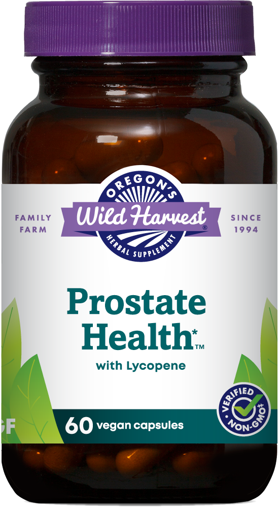 Prostate Health with Lycopene 60ct capsules bottle front