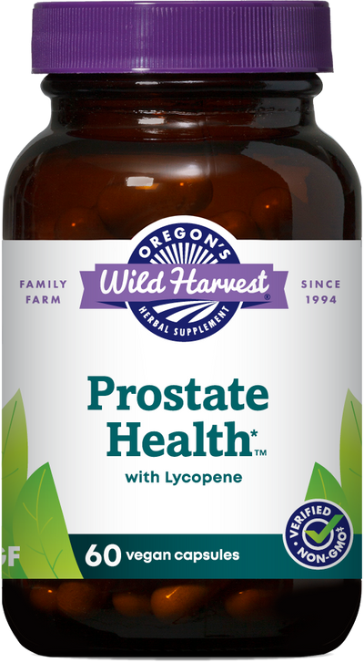 Prostate Health with Lycopene 60ct capsules bottle front