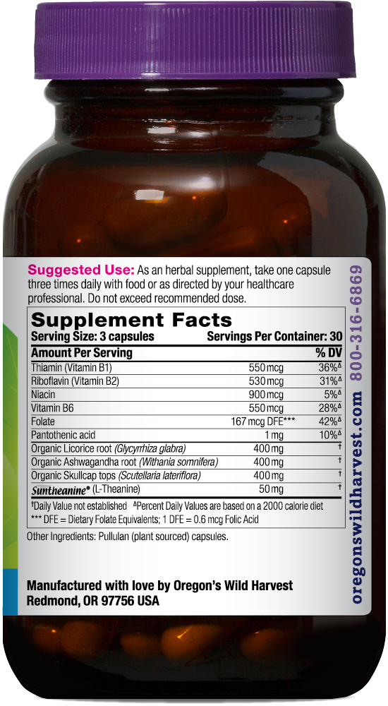 Stress Guard™  90ct capsules bottle right