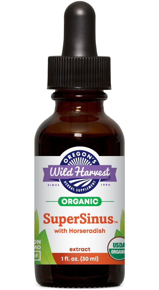 Organic SuperSinus™ Liquid Herbal Extract | Oregon's Wild Harvest